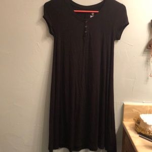 Women’s black swing dress